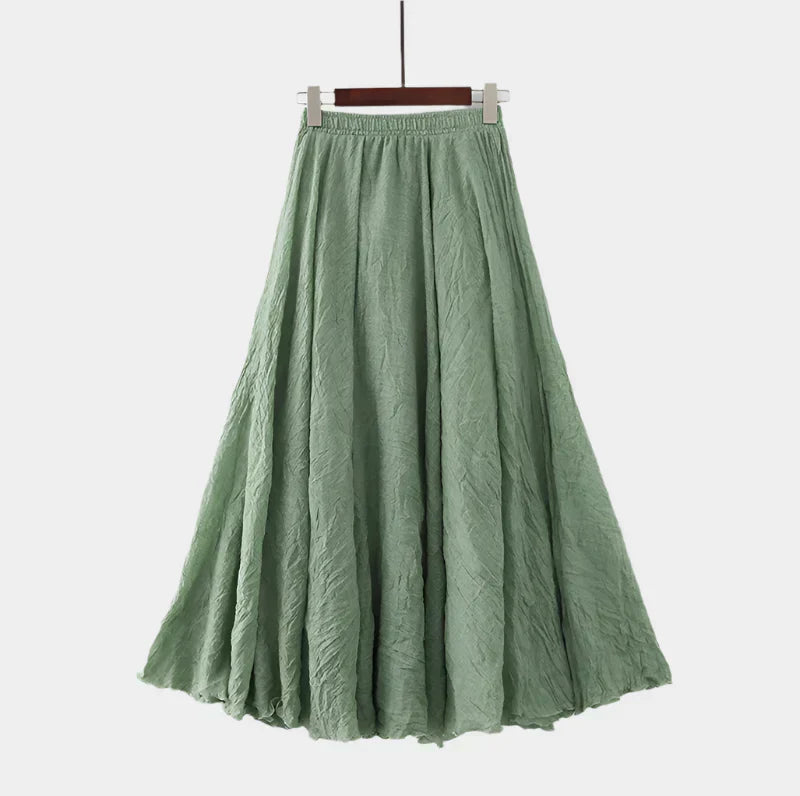 Jupe Élégante Taille Haute