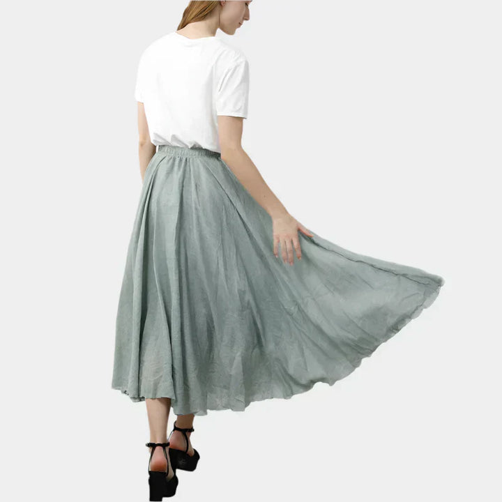 Jupe Élégante Taille Haute