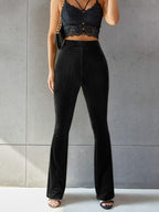 Céline - Pantalon Évasé Velours