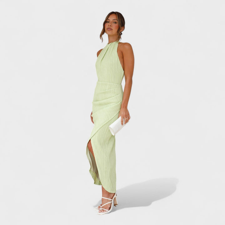 Camila - Robe longue avec des plis