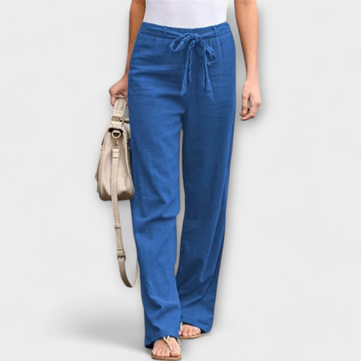 Lorena - Pantalons en lin légers