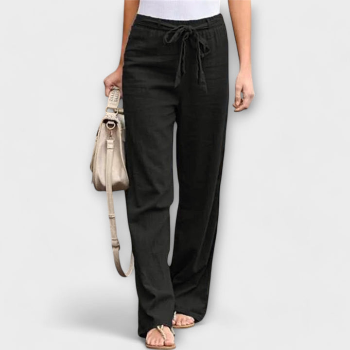 Lorena - Pantalons en lin légers