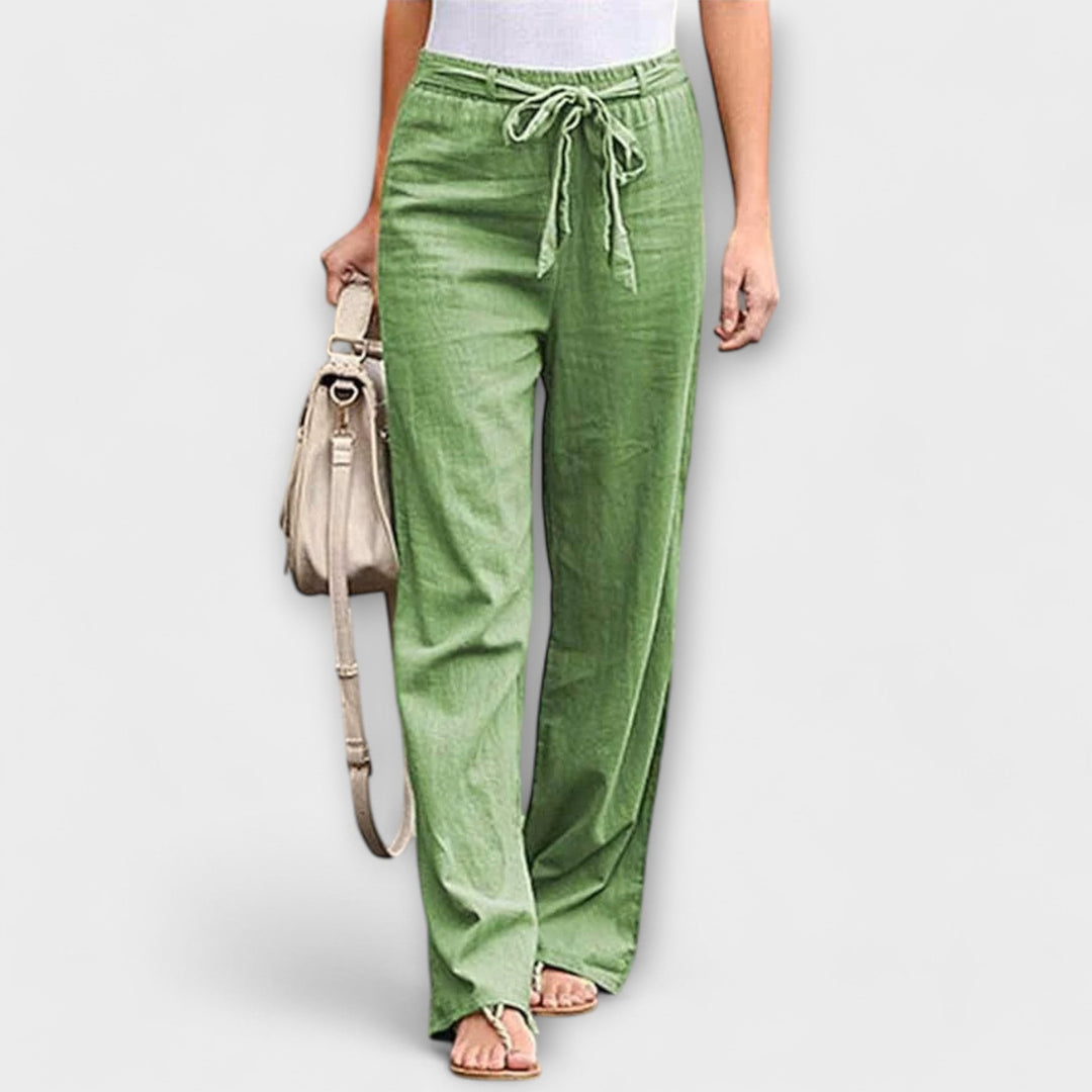 Lorena - Pantalons en lin légers