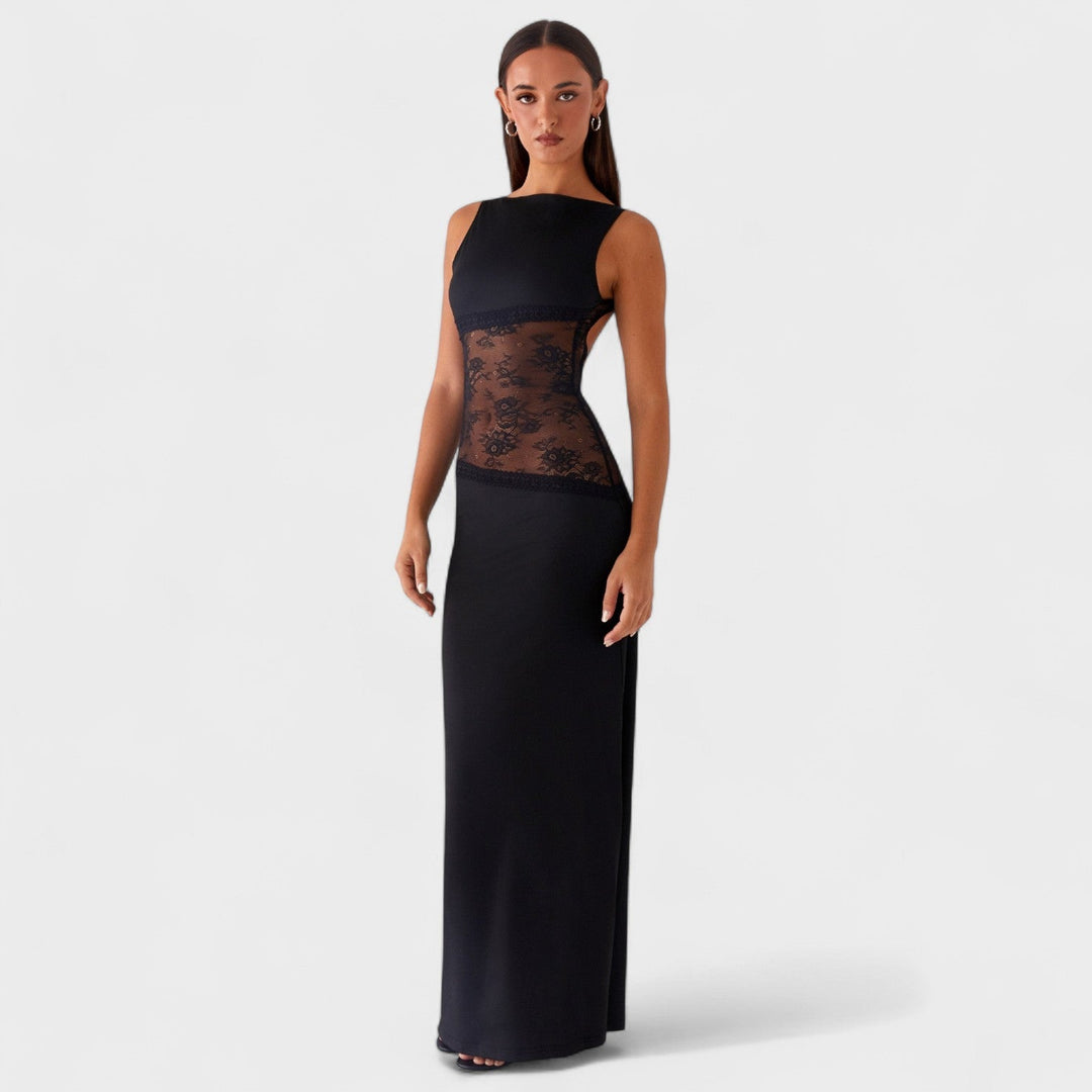 Lucinda - Robe longue en dentelle