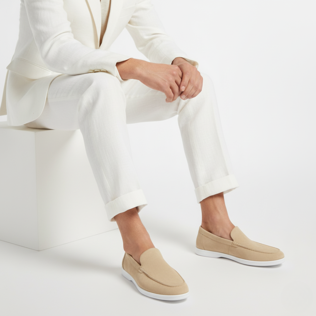 Adrien - Mocassins À Semelle Contrastante Homme