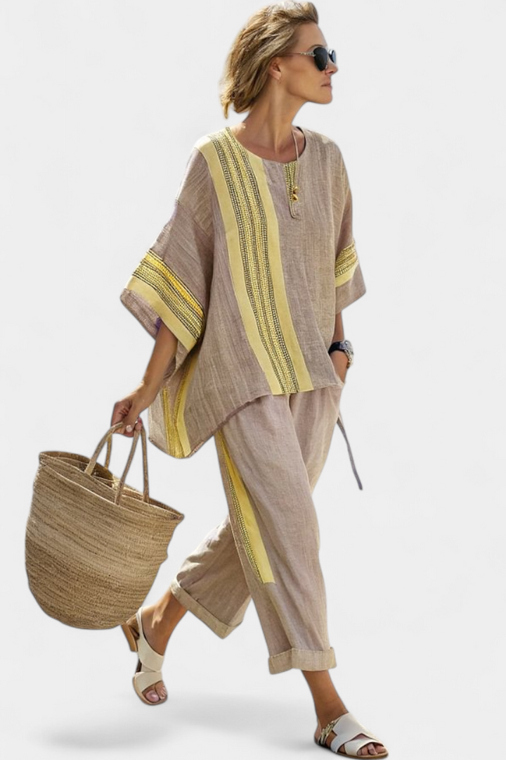 Lorena - Ensemble Boho Lin et Bambou