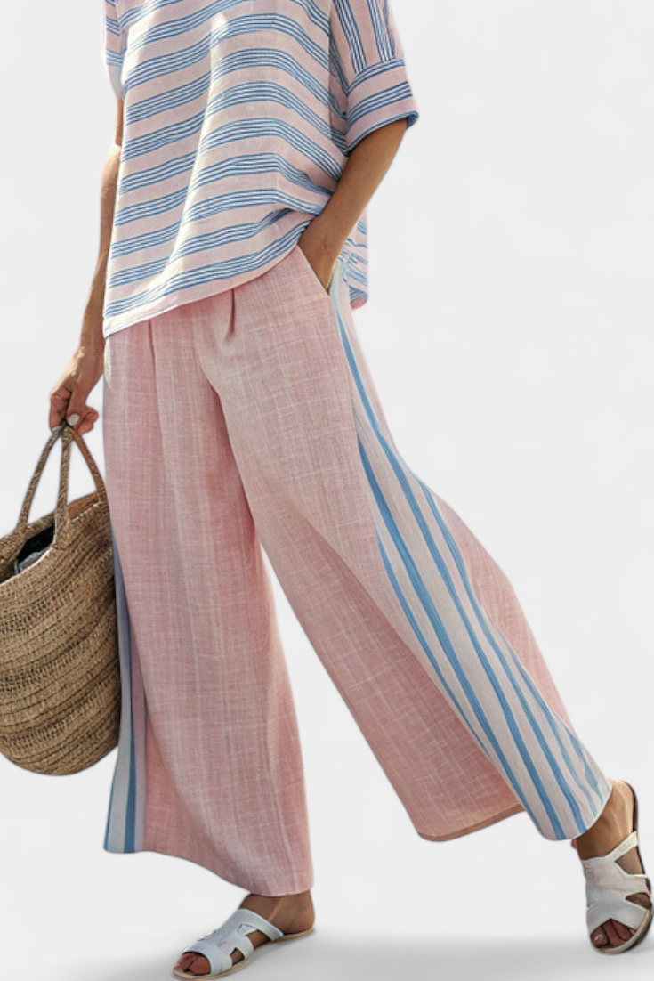 Cecília - Ensemble En Lin Bambu Rose