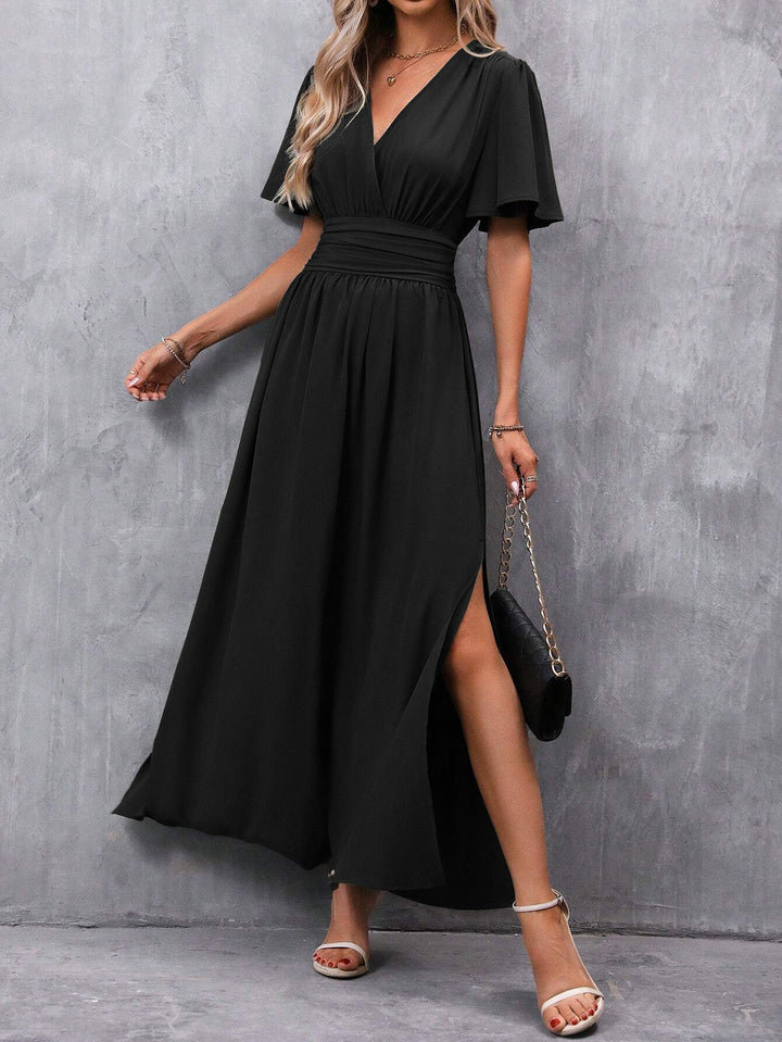 Eterna - Robe Maxi Élégante Noire