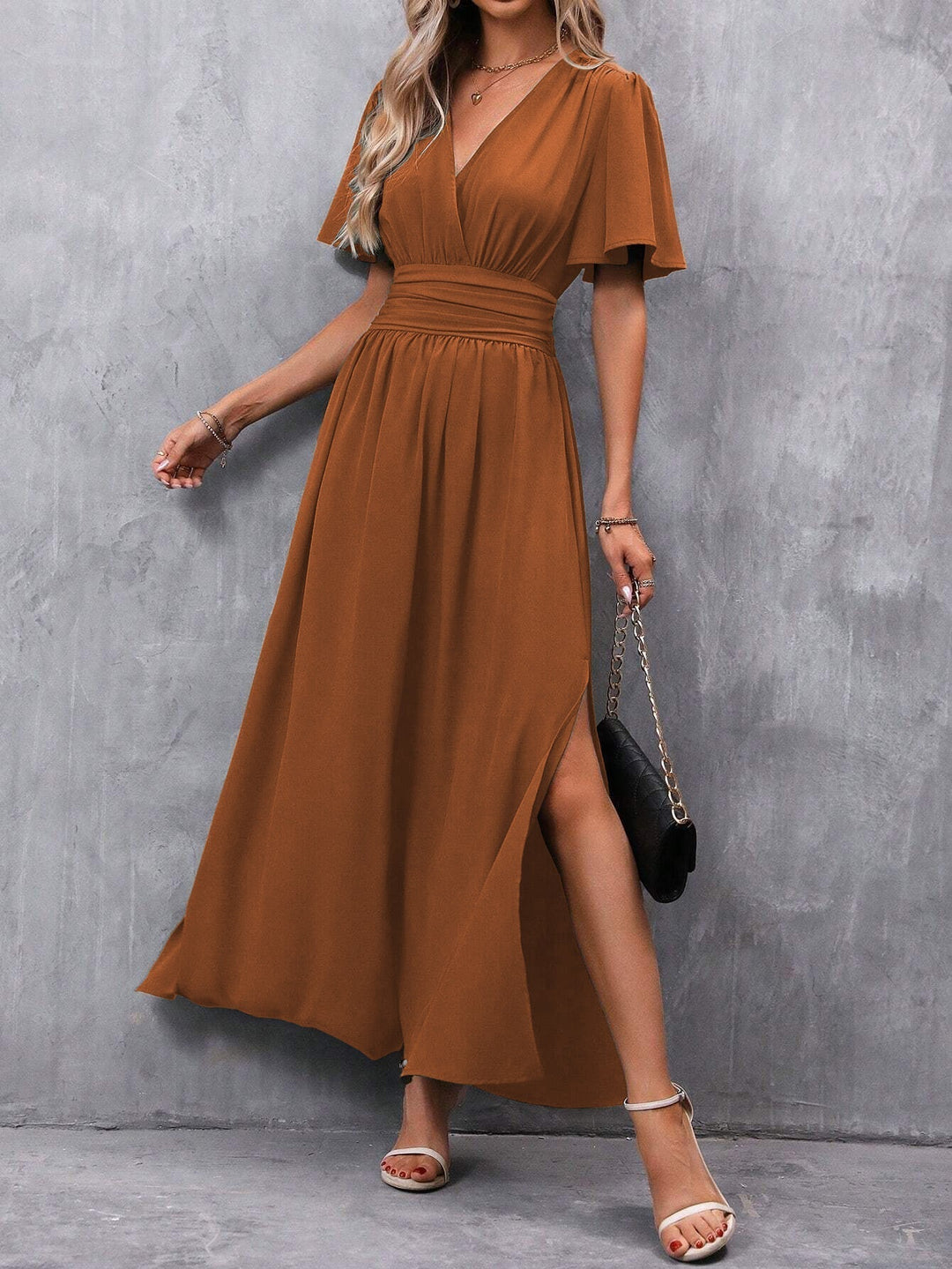 Eterna - Robe Maxi Élégante Noire
