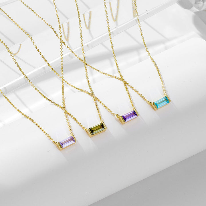 Livia – Collier en argent avec petit pendentif