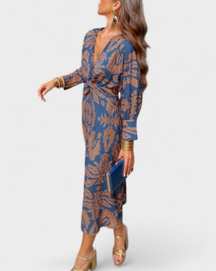 Sabrina - Robe midi sophistiquée
