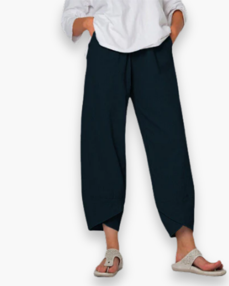 Victoire - Pantalon Élégant Fuselé Léger Femme