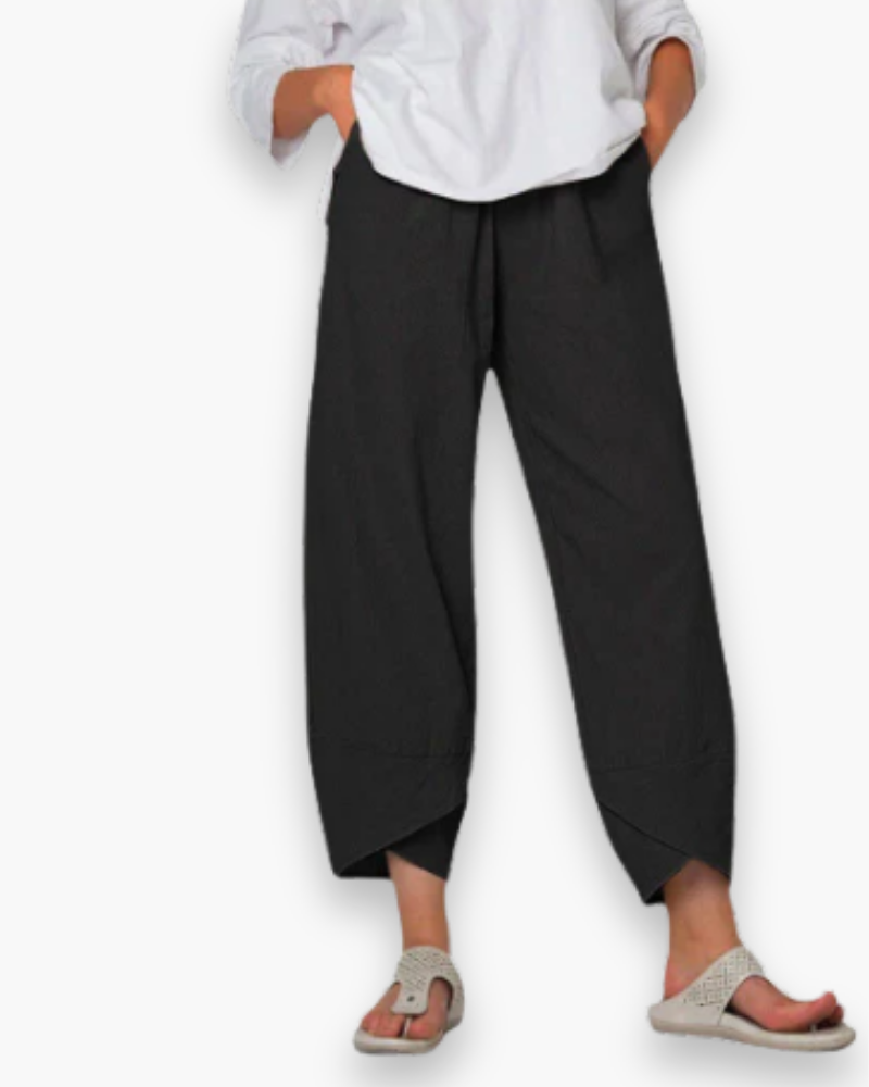 Victoire - Pantalon Élégant Fuselé Léger Femme