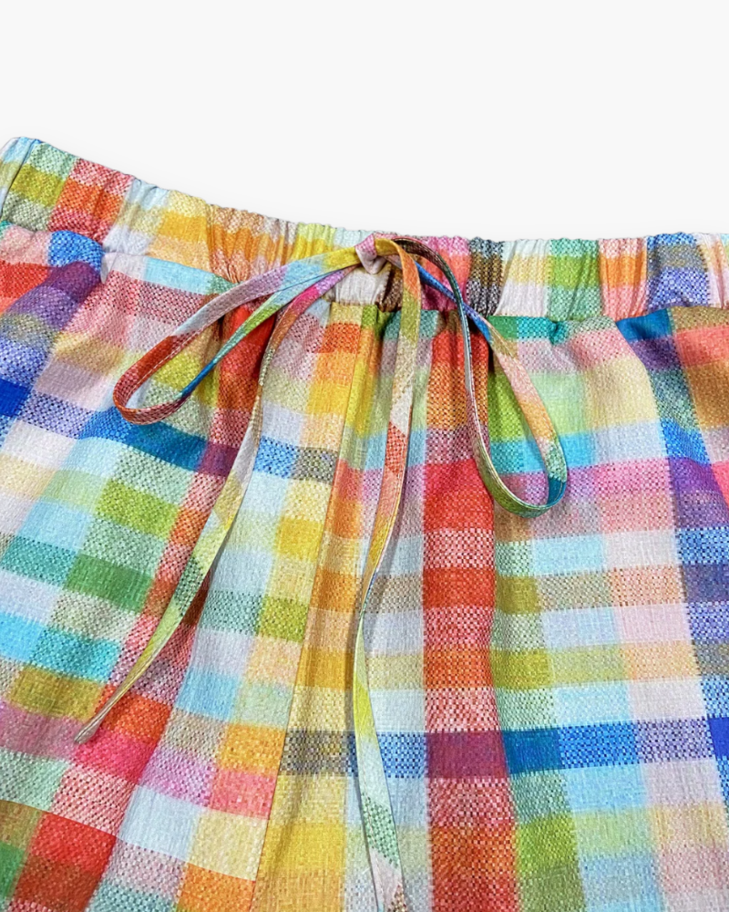 Pénélope - Pantalon Coupe Droite Coloré Léger Femme