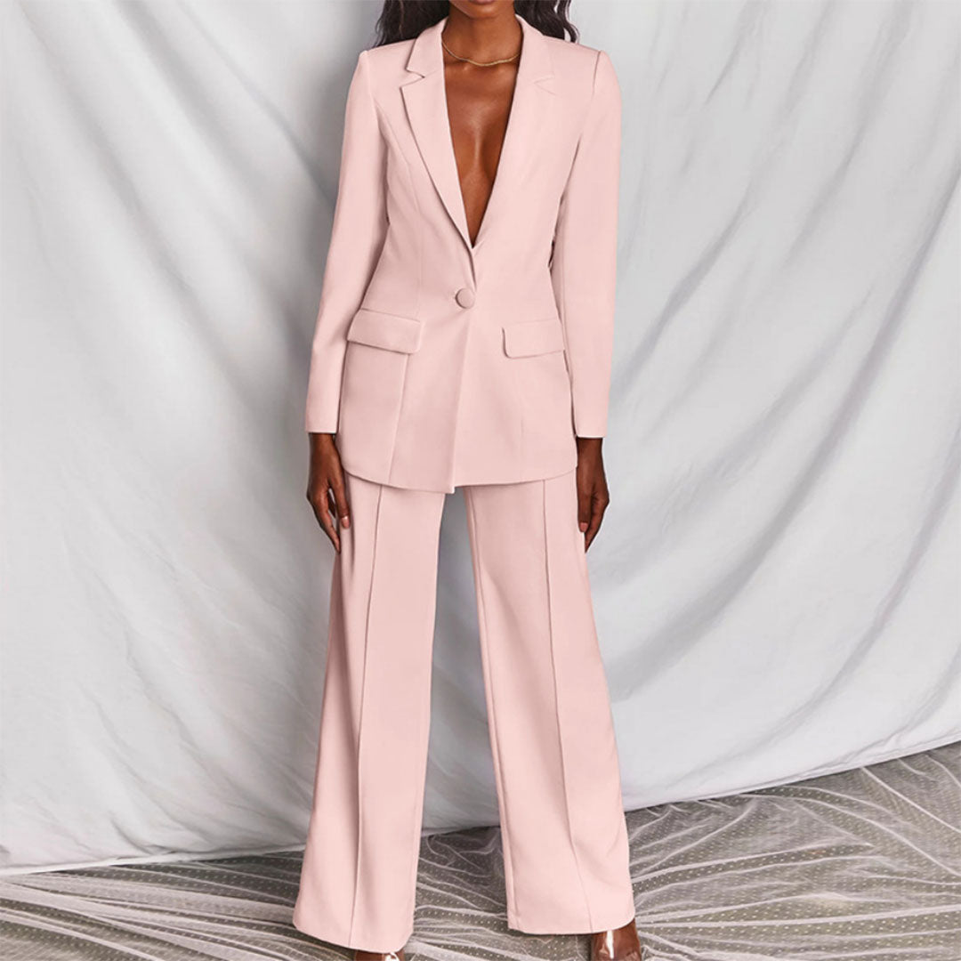 Lara - Blazer et Pantalon Élégants