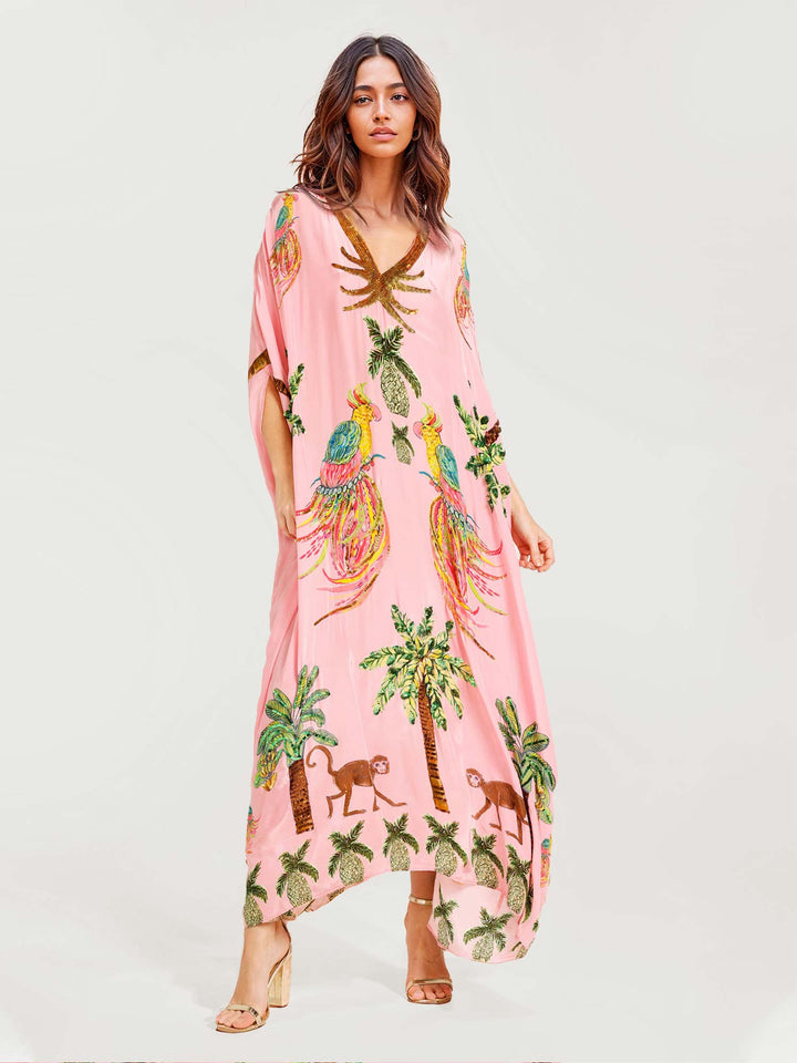 Alessandra - Robe Longue Imprimée