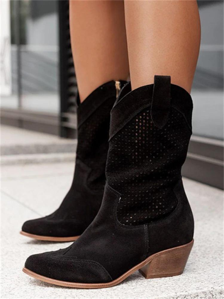 Sandrine - Bottes Cowboy Chic