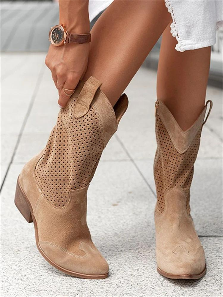 Sandrine - Bottes Cowboy Chic
