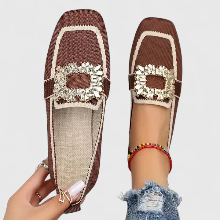 Mareike - Espadrilles à boucle ornementale