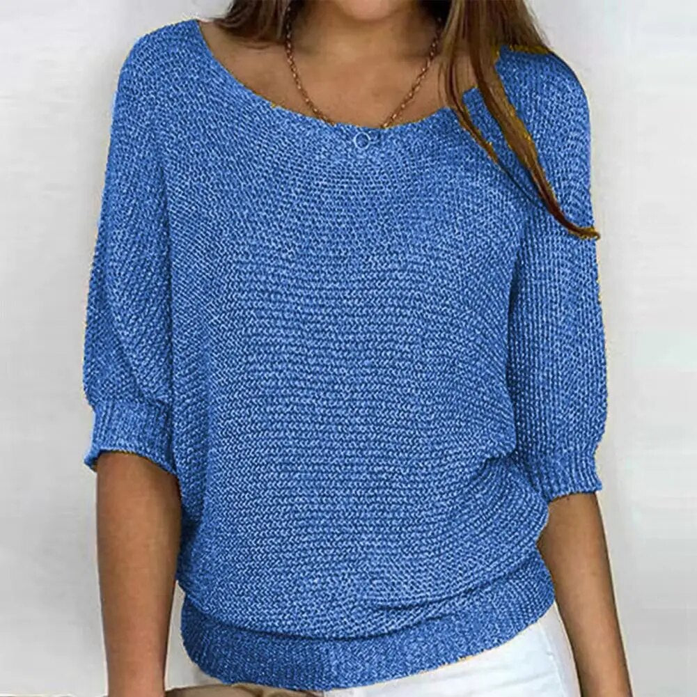 Éléonore - Pull Maille Chaud Hiver Confortable Femme