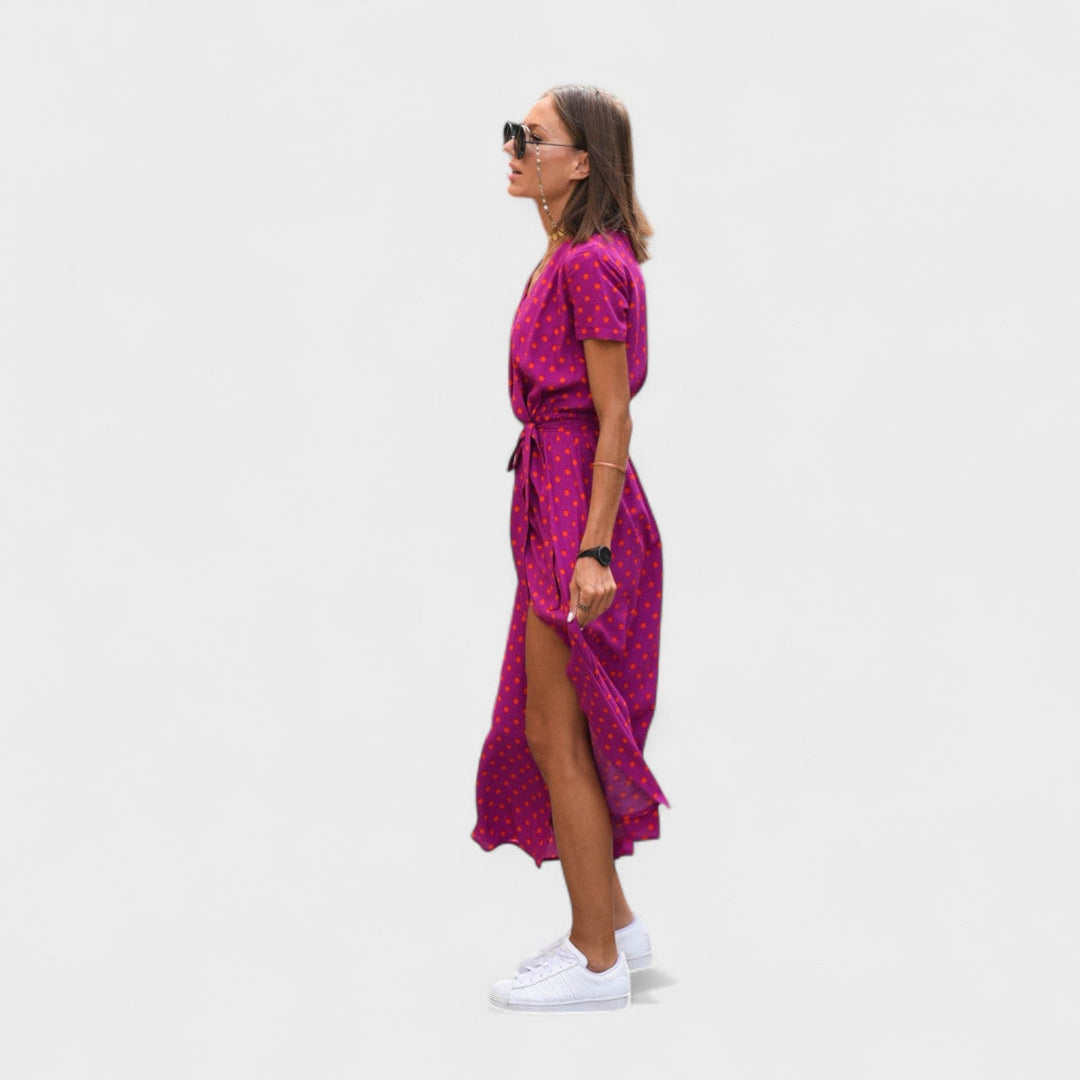 Lírio Rosa - Robe Boho Chic