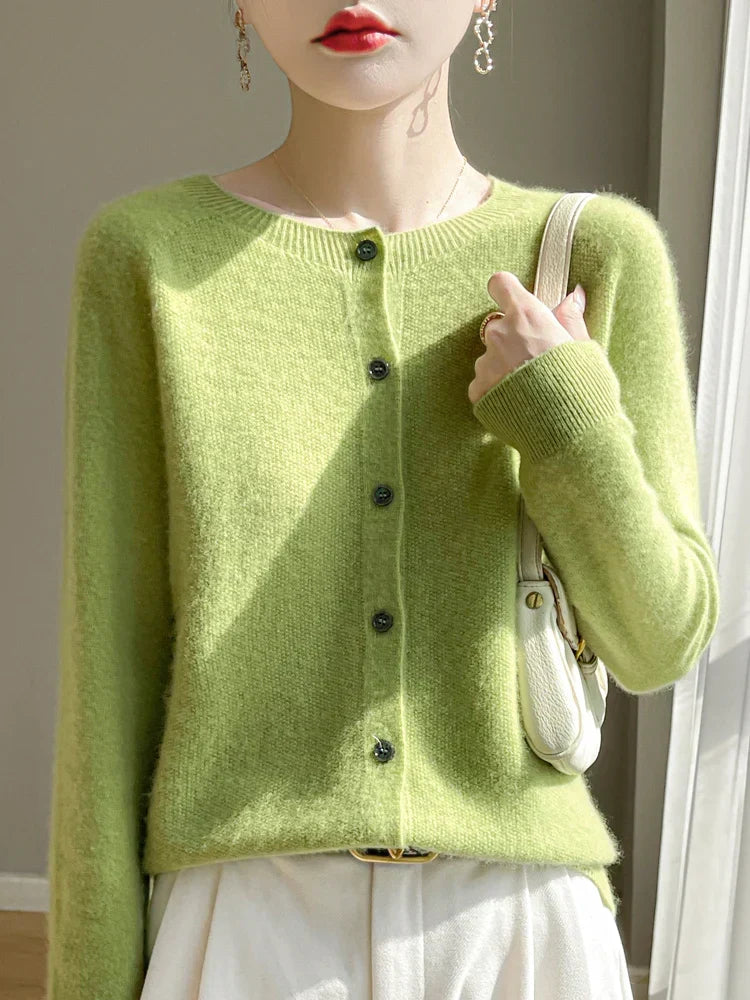 Manon - Gilet Boutonné Élégant Et Polyvalent Femme
