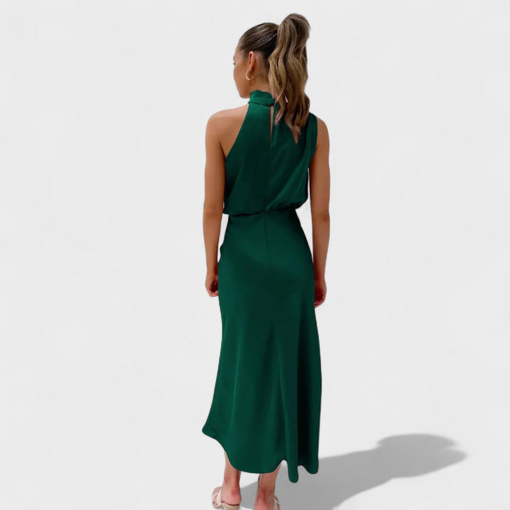 Alba - Robe Satin Élégance