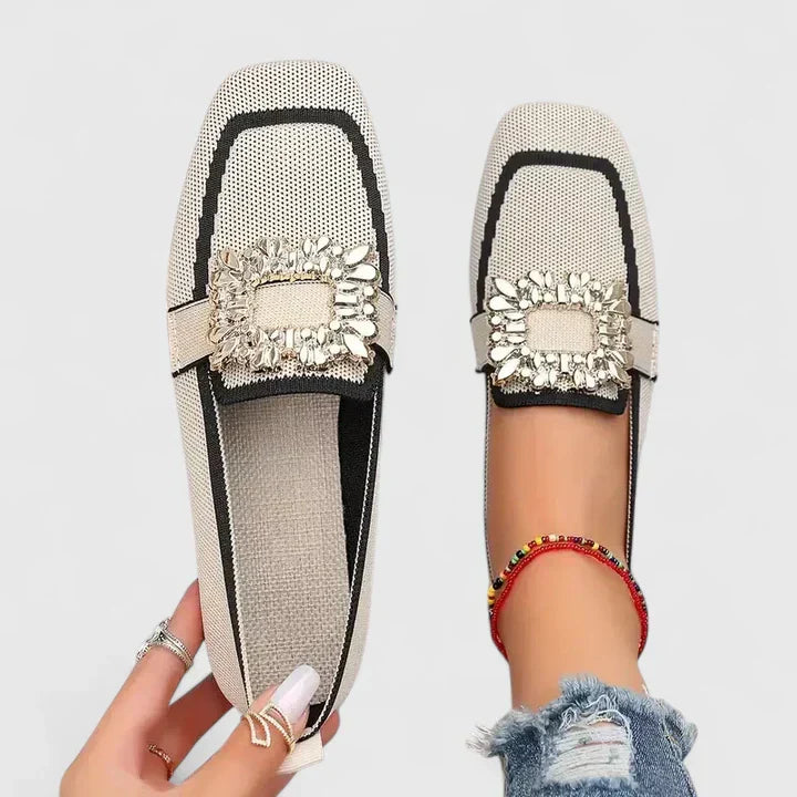 Mareike - Espadrilles à boucle ornementale