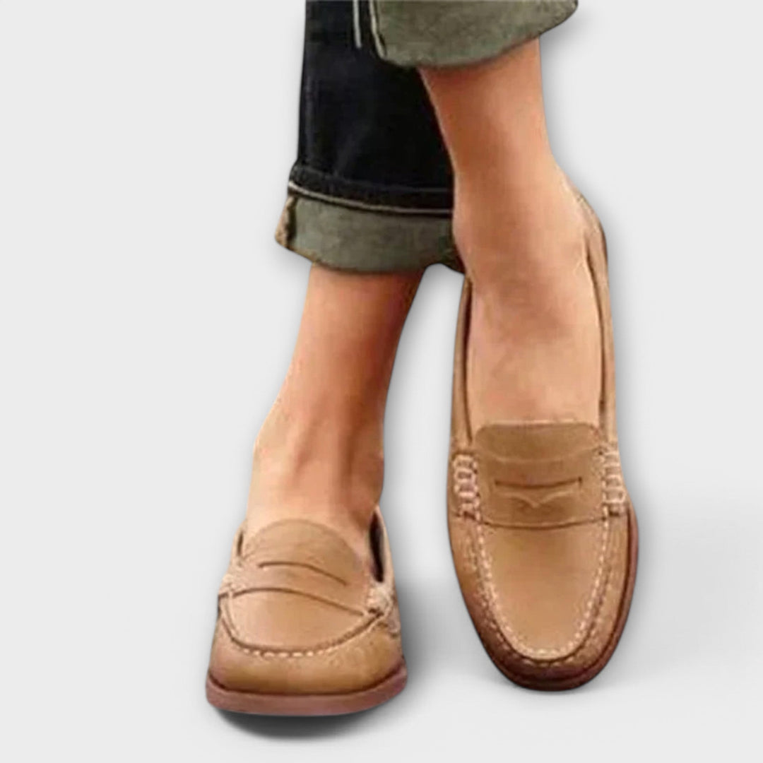 Gertrud - Mocassins marron classiques