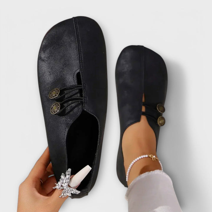 Ballerine en Cuir