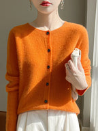 Manon - Gilet Boutonné Élégant Et Polyvalent Femme