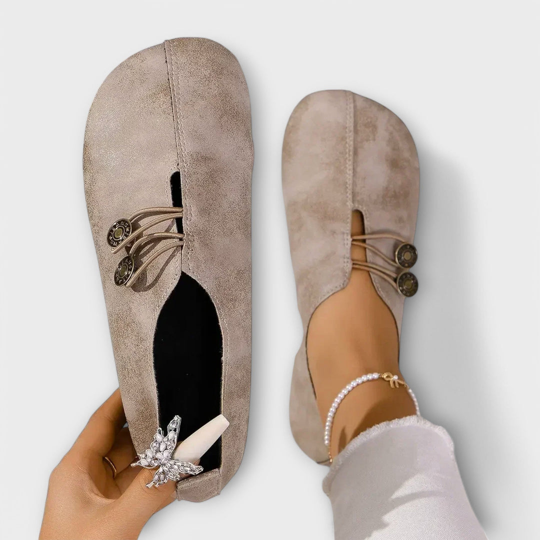 Ballerine en Cuir