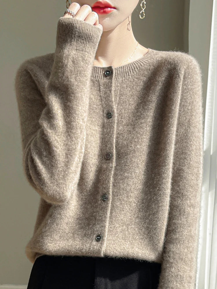 Manon - Gilet Boutonné Élégant Et Polyvalent Femme