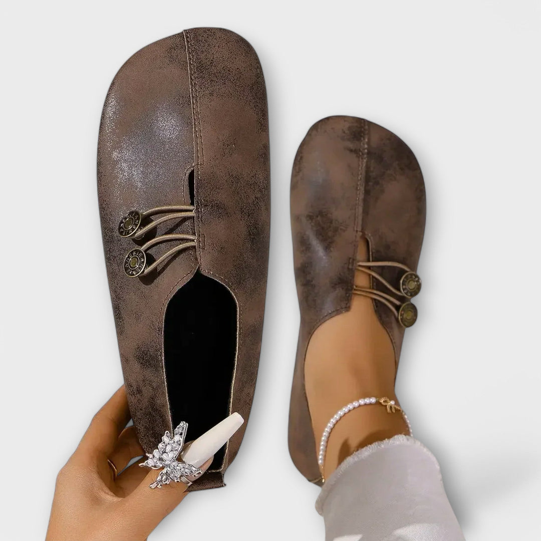Ballerine en Cuir