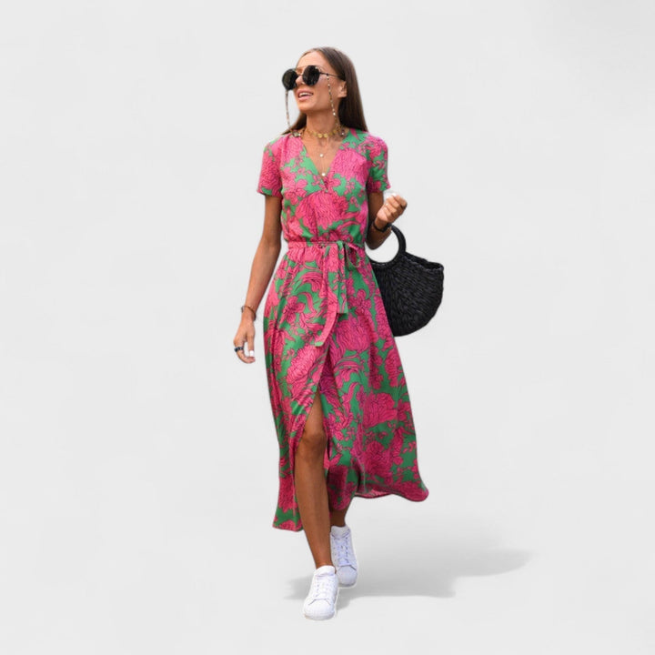 Lírio Rosa - Robe Boho Chic