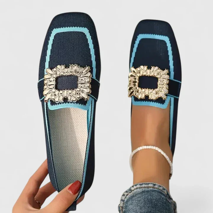 Mareike - Espadrilles à boucle ornementale