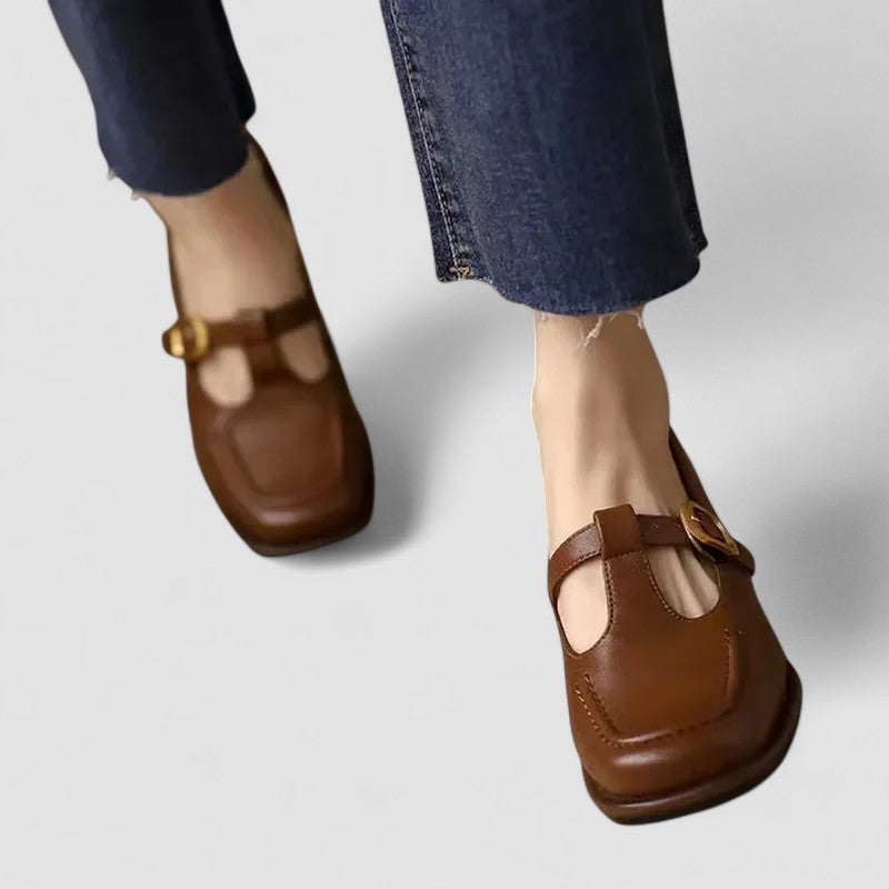Elisabete - Chaussures Orthopédiques avec Bride Mary Jane