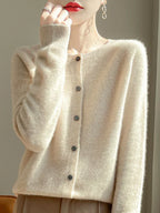 Manon - Gilet Boutonné Élégant Et Polyvalent Femme