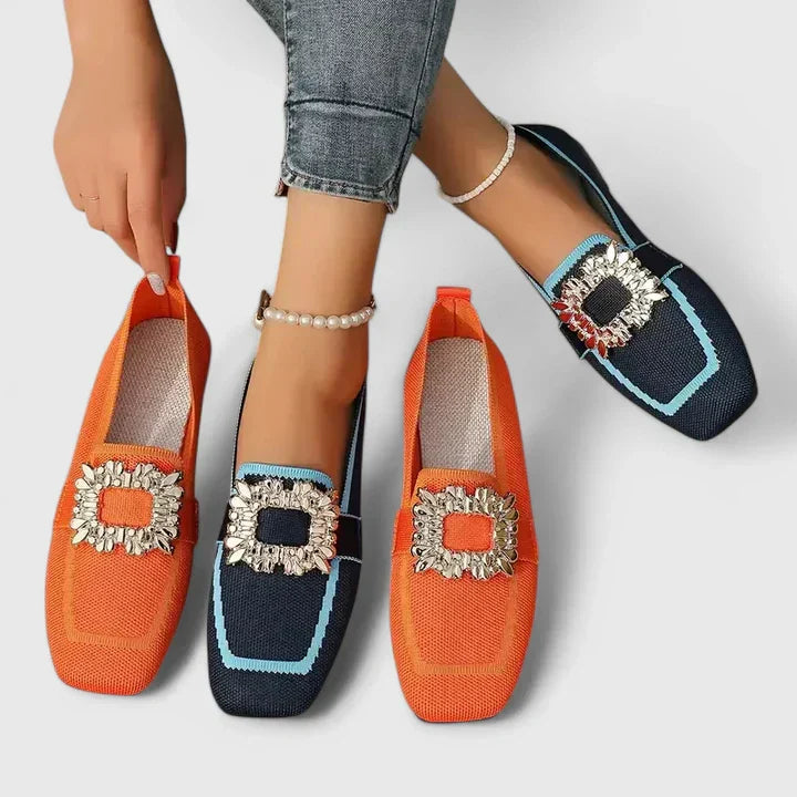 Mareike - Espadrilles à boucle ornementale