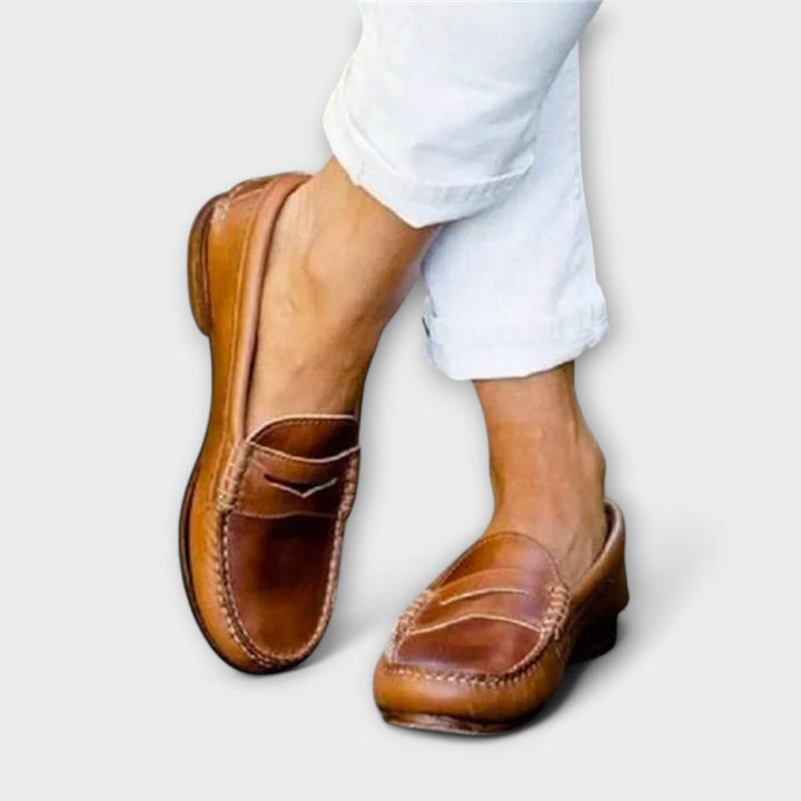 Gertrud - Mocassins marron classiques