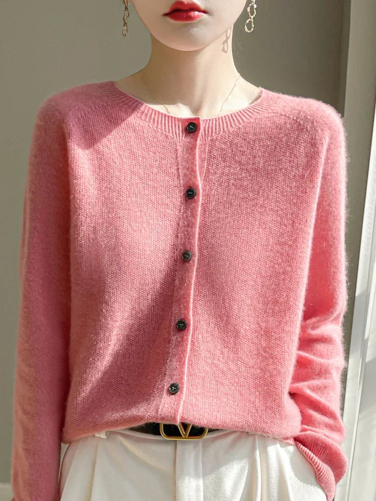 Manon - Gilet Boutonné Élégant Et Polyvalent Femme