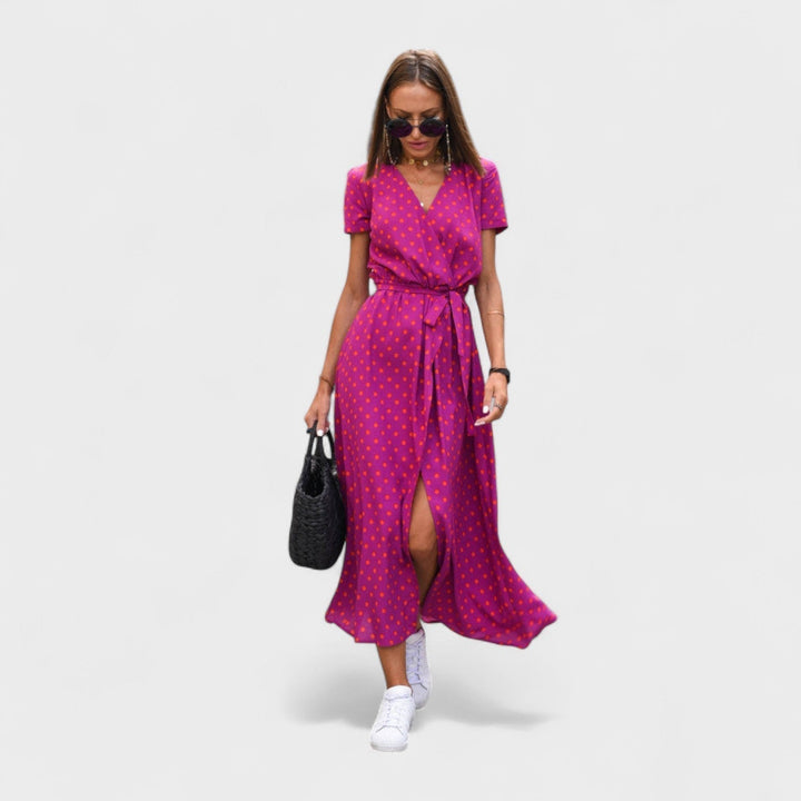 Lírio Rosa - Robe Boho Chic