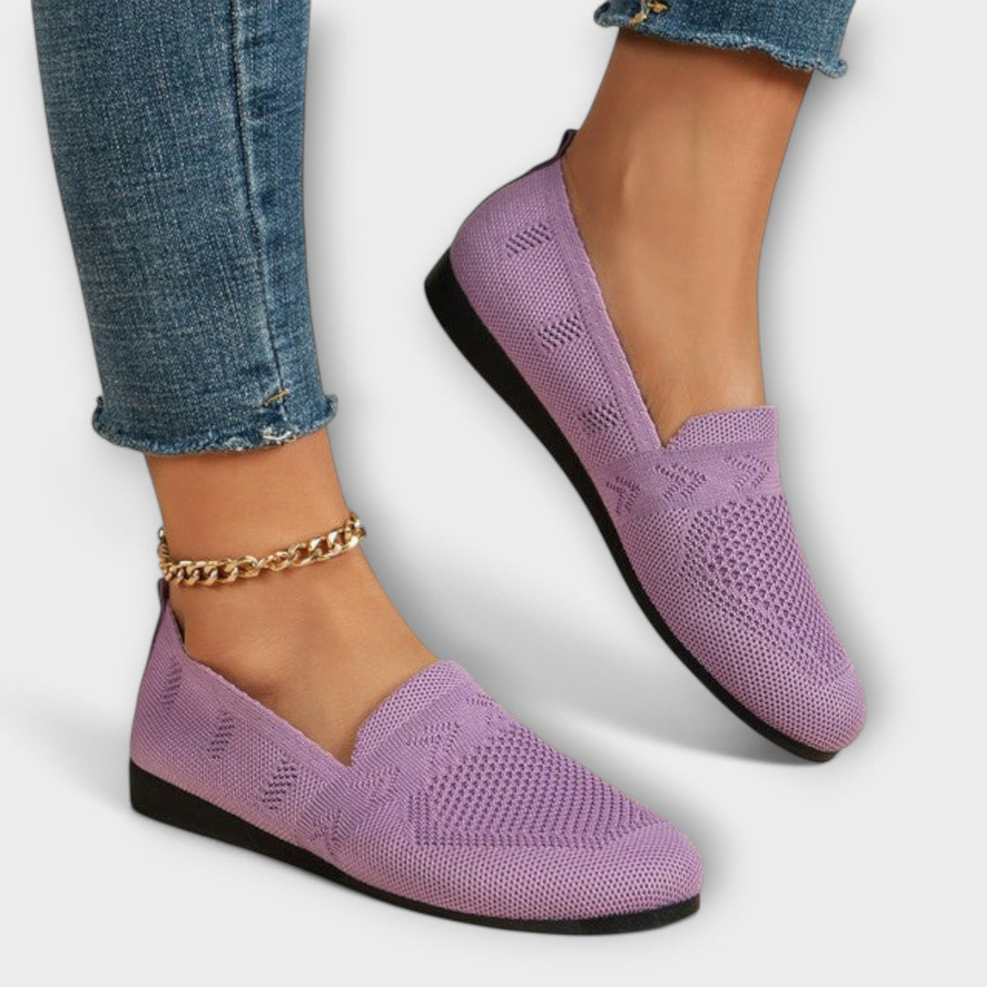 Adelheid - Mocassins bleu clair