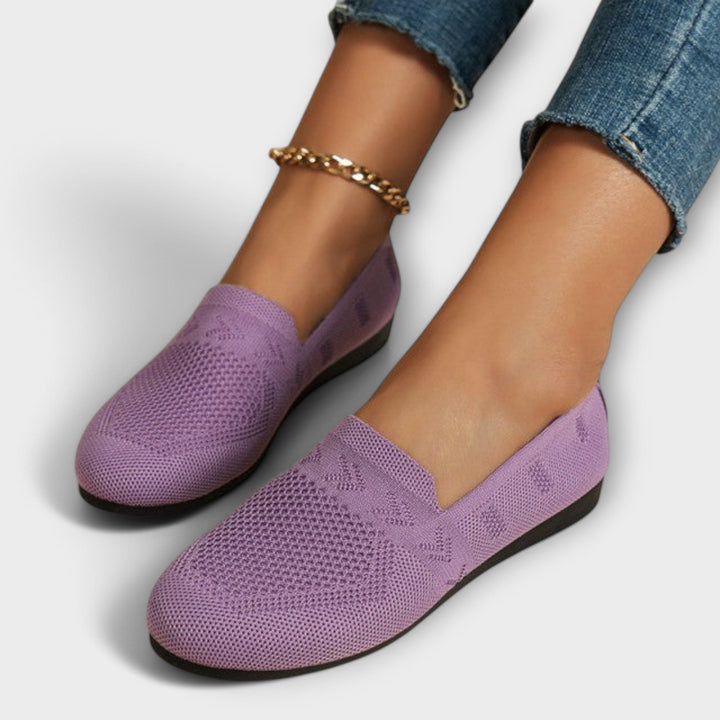 Adelheid - Mocassins bleu clair