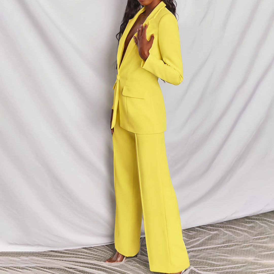 Lara - Blazer et Pantalon Élégants