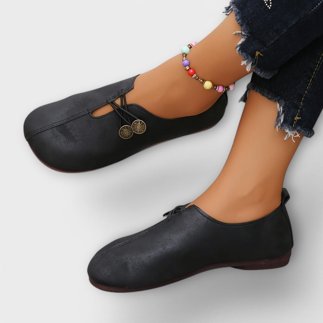 Ballerine en Cuir