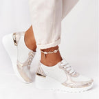Anna - Femme Baskets Marche Confort