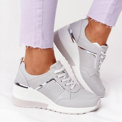 Anna - Femme Baskets Marche Confort