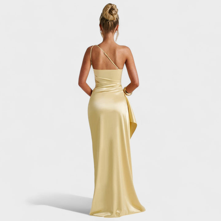Ariel - Robe Asymétrique Satin