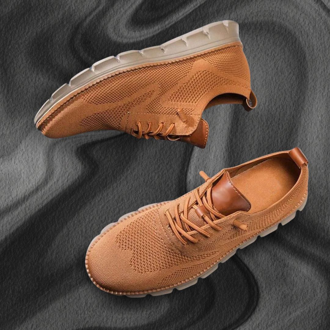 Arthur - Baskets Maille À Lacets Homme